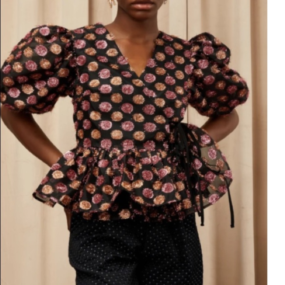 NWT Sister Jane Dream Collection Guest of Honor Wrap Top- S